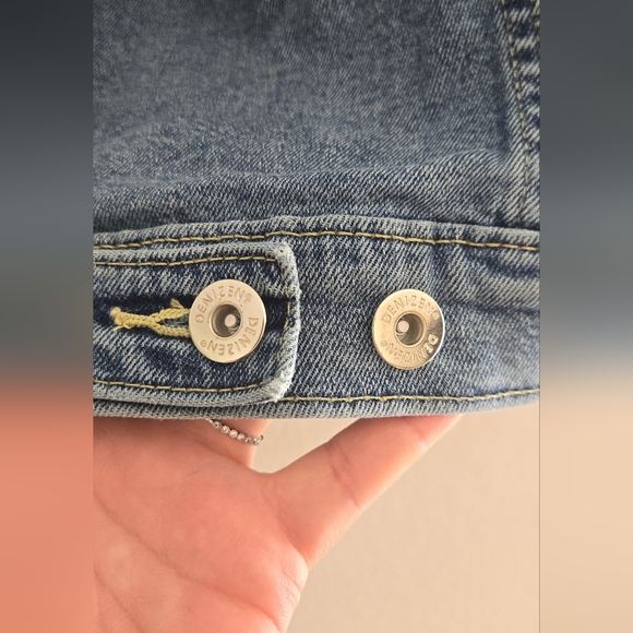 Denizen from Levi's Women's Blue Denim Jacket Sz XL - Picture 7 of 10